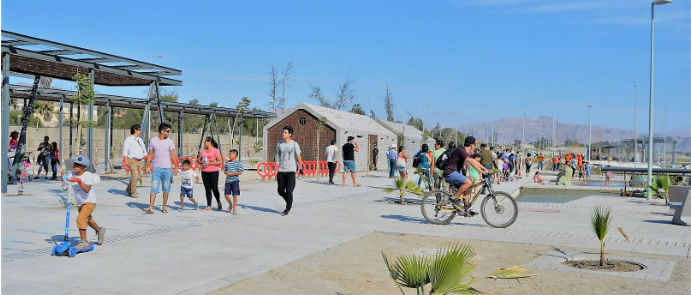 Minvu inaugura segunda etapa del parque más grande de la región de Atacama