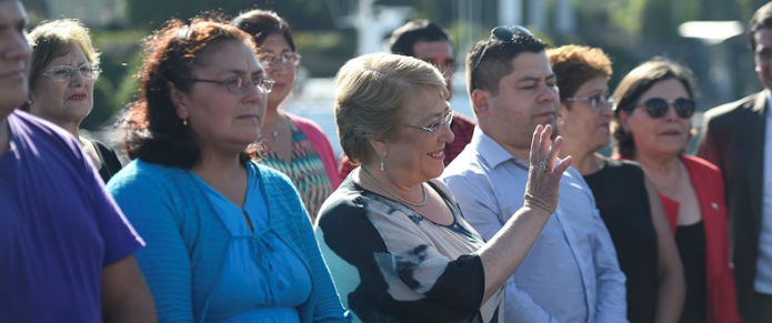 Presidenta Michelle Bachelet promulgó leyes que fortalecen la regionalización