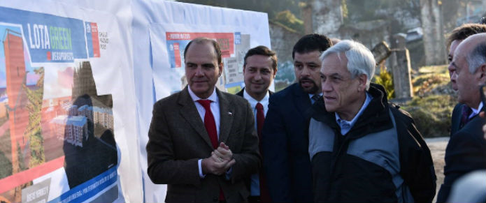 Presidente Piñera anuncia primer proyecto de viviendas sociales en Lota en una década