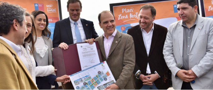 Ministros Cristián Monckeberg y Felipe Ward comprometen subsidios y terrenos para enfrentar déficit habitacional en lanzamiento de nuevo “Plan Zona Norte”