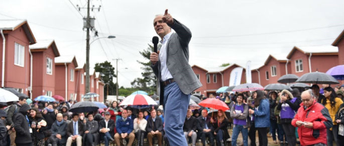 Ministro Cristián Monckeberg encabeza cierre definitivo de emblemático campamento Girasoles, en Valdivia