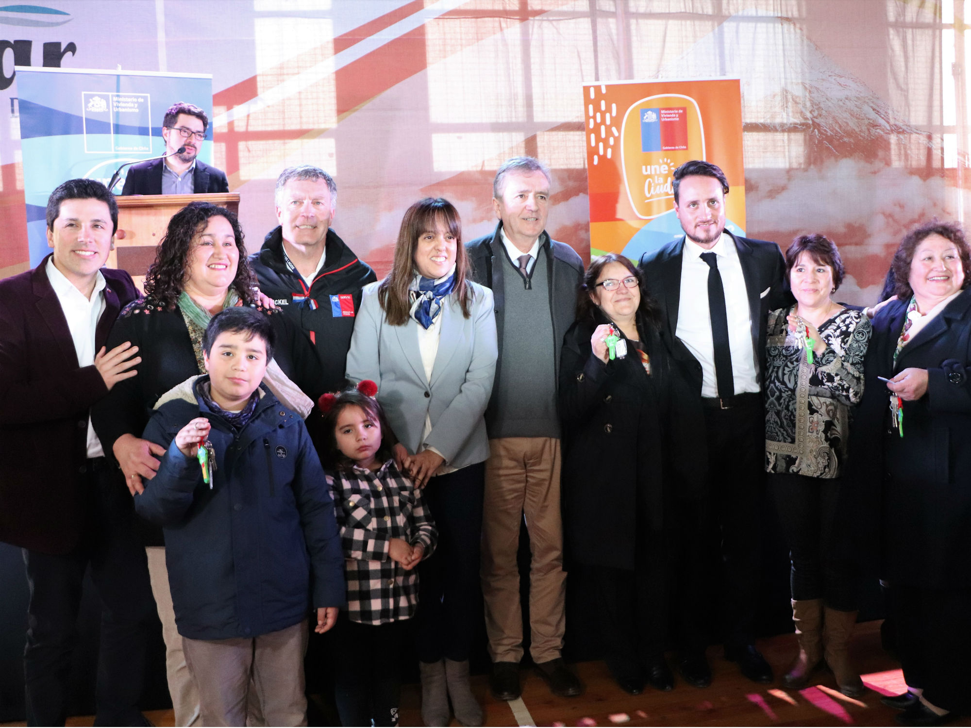 300 familias cumplieron el sueño de la casa propia en Frutillar Alto