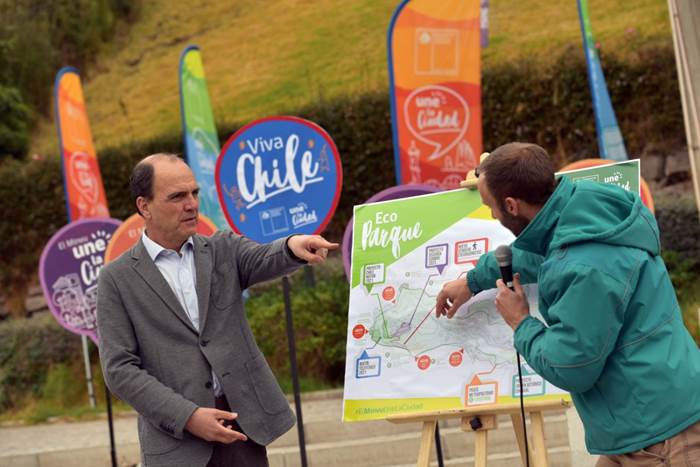 Ministro Cristián Monckeberg presenta proyectos que transformarán el Parquemet en un “Ecoparque”