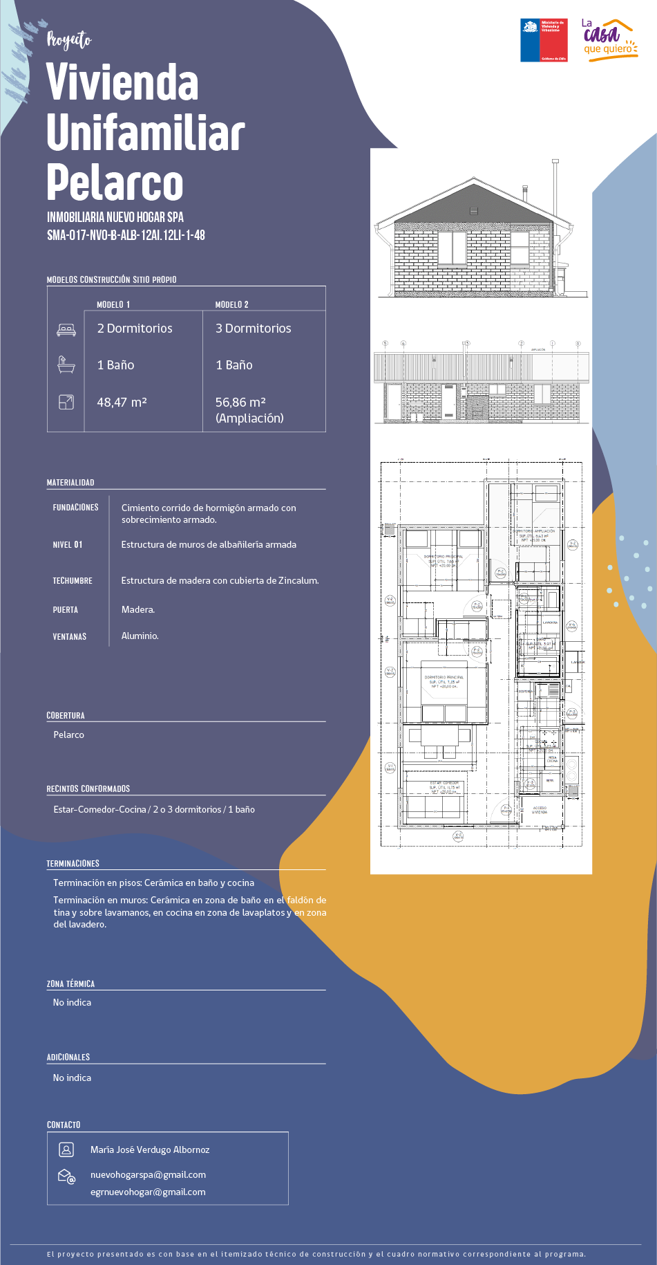 Vivienda Unifamiliar Pelarco