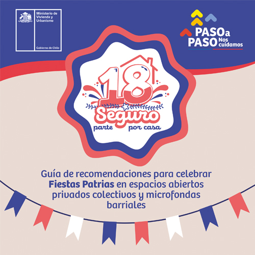 Guía de recomendaciones para celebrar Fiestas Patrias en espacios abiertos privados colectivos y microfondas barriales