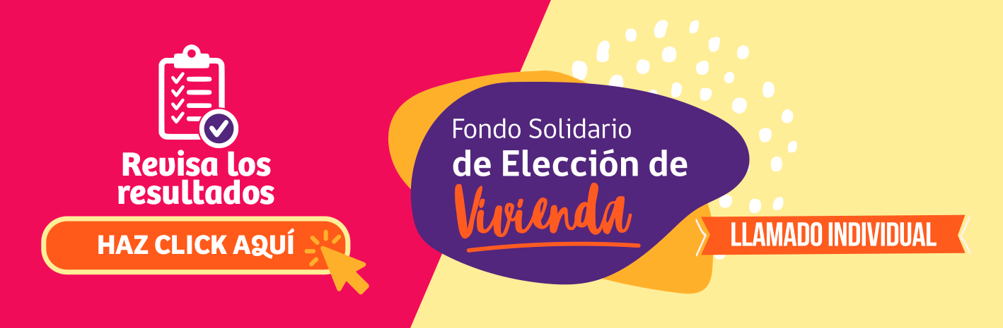 Llamado Individual Fondo Solidario Elección de Vivienda