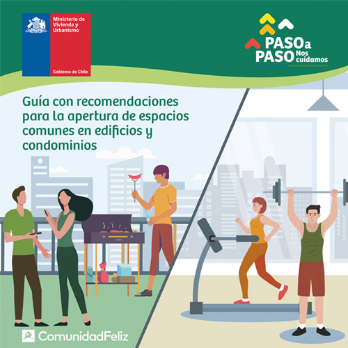 Guía con recomendaciones para la apertura de espacios comunes en edificios y condominios