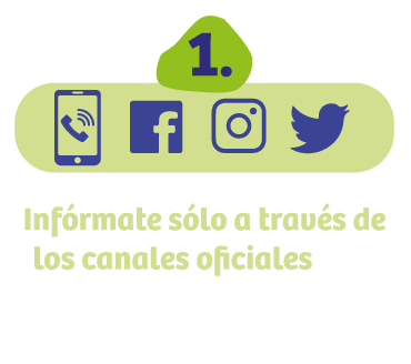 Infórmate sólo a través de los canales oficiales y en las redes sociales del Minvu