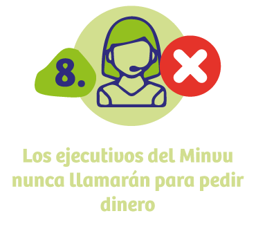 Los ejecutivos del Minvu nunca llamarán para pedir dinero