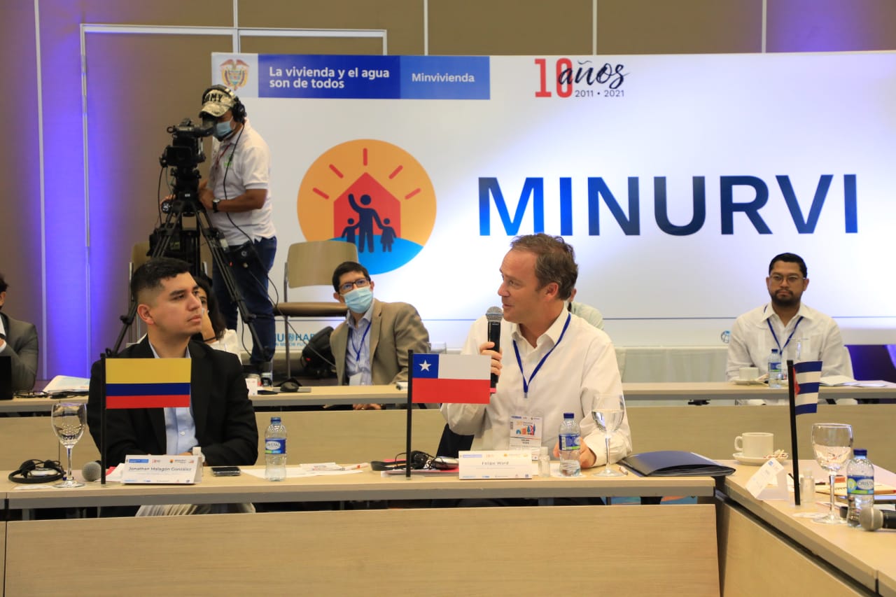 Ministro Felipe Ward anuncia que Chile asume la presidencia del Foro de máximas autoridades de Vivienda de Latinoamérica y el Caribe