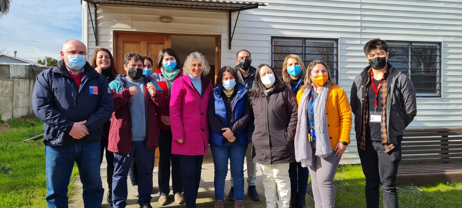 Avanzan obras del primer Centro Comunitario para Emergencias a nivel nacional que se construye en Molina