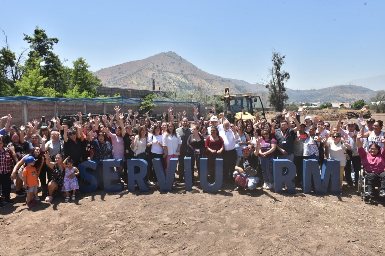 Minvu inicia la construcción de proyecto habitacional en sector central de Huechuraba que beneficiará a 240 familias