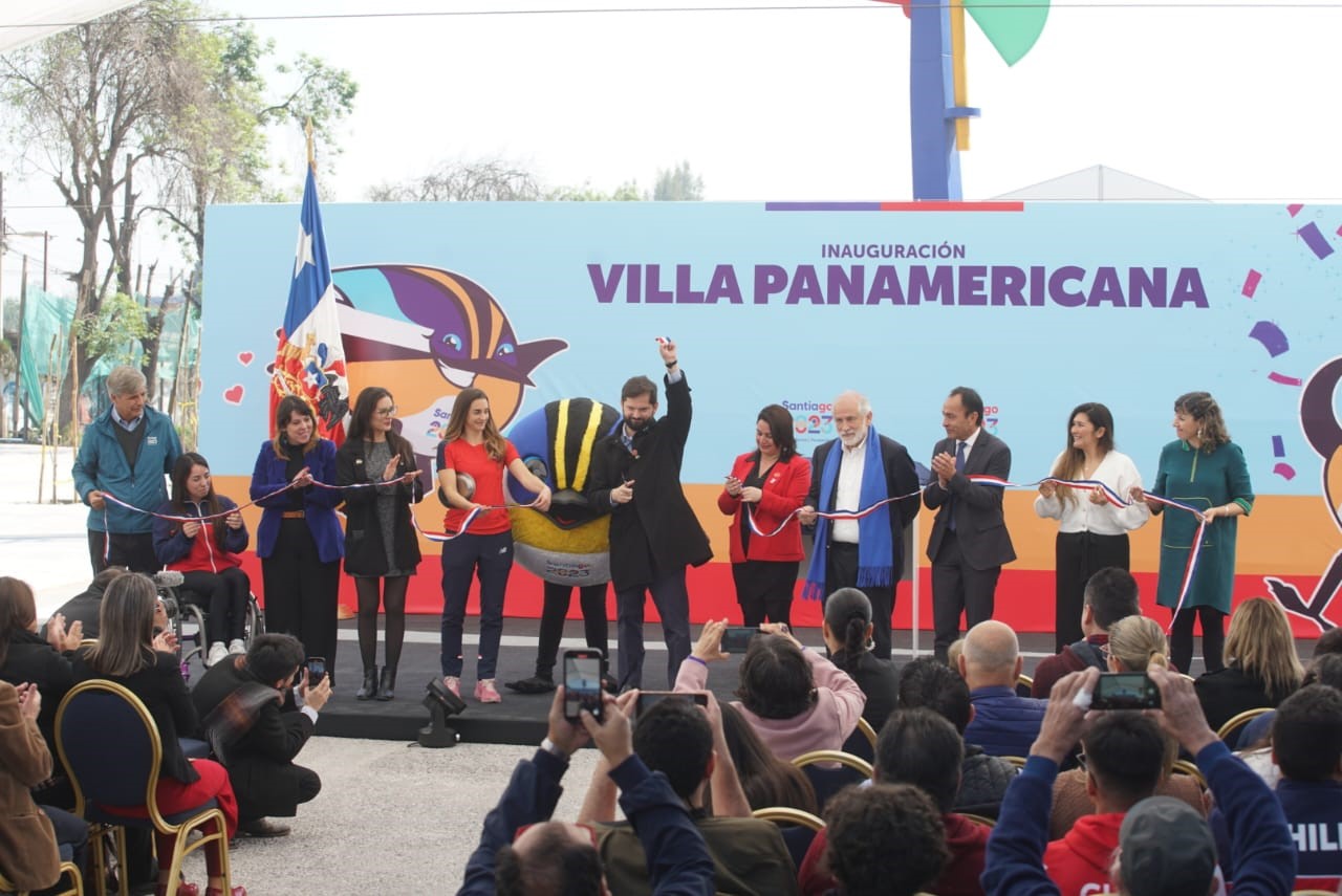 Gobierno inaugura Villa Santiago 2023 que albergará a deportistas de los Juegos Panamericanos y Parapanamericanos