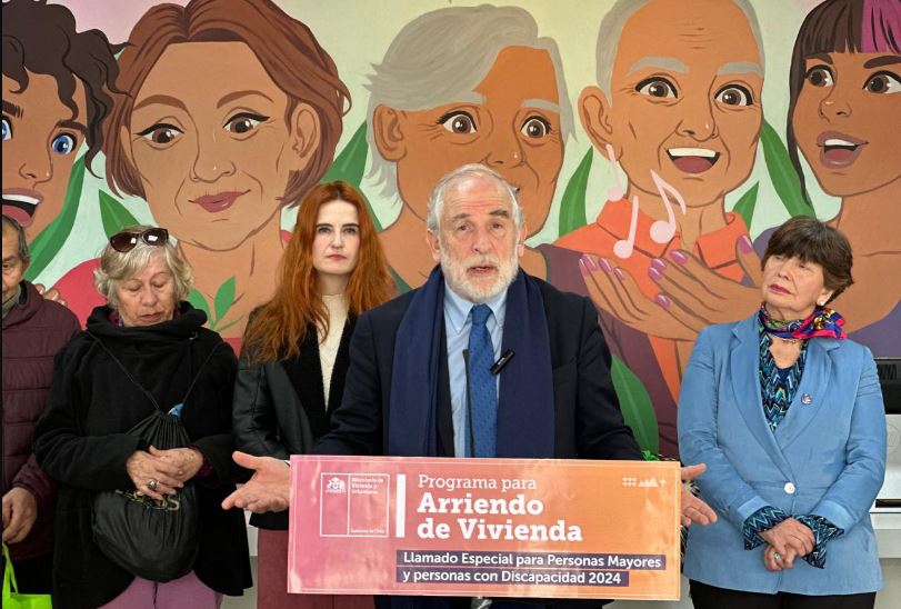 Ministro Montes anuncia Subsidio de Arriendo para Personas Mayores y Personas con Discapacidad
