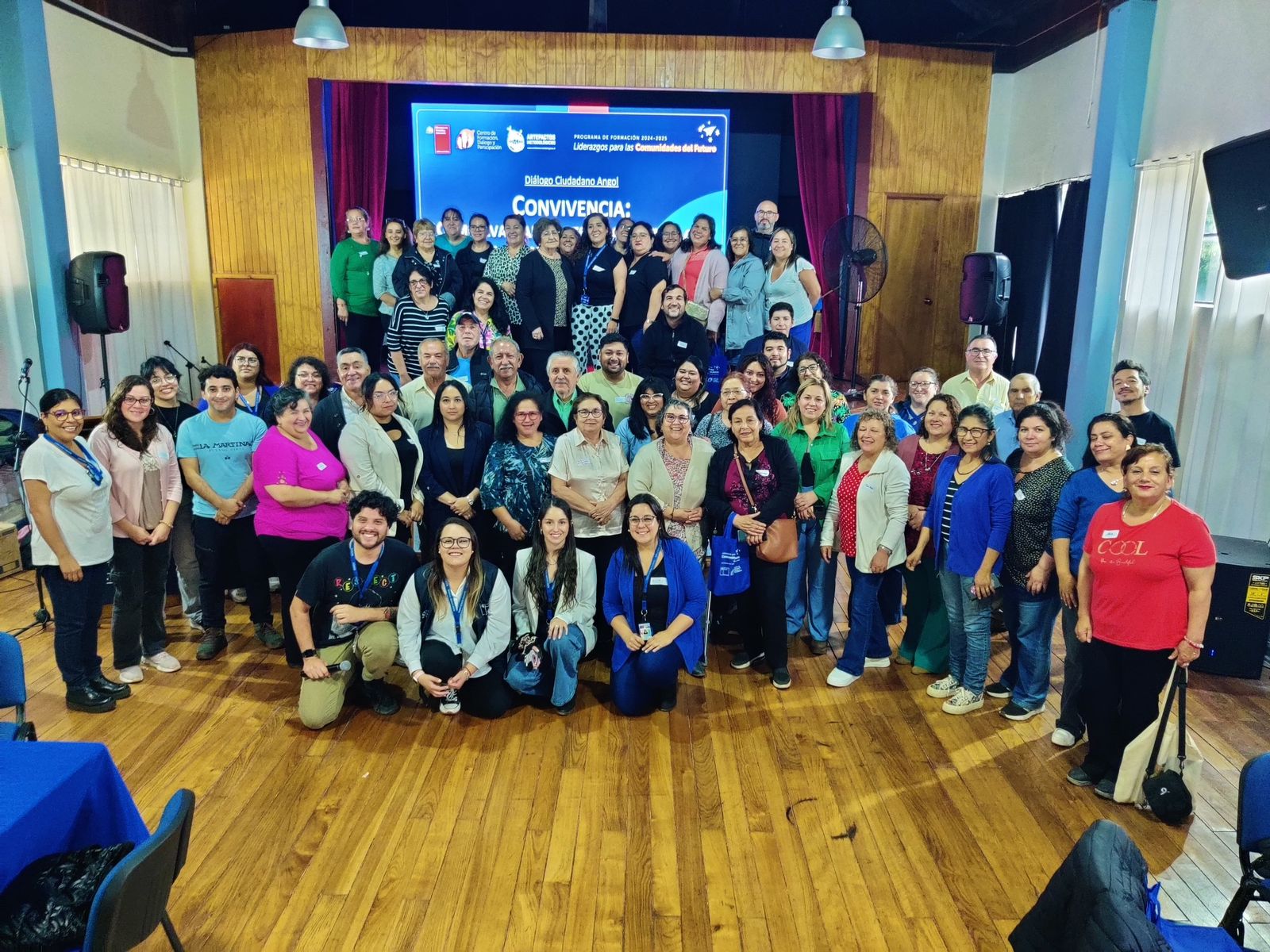 Más de 120 dirigentes sociales participan en diálogos y escuela de Formación Minvu en Temuco, Angol y Curacautín