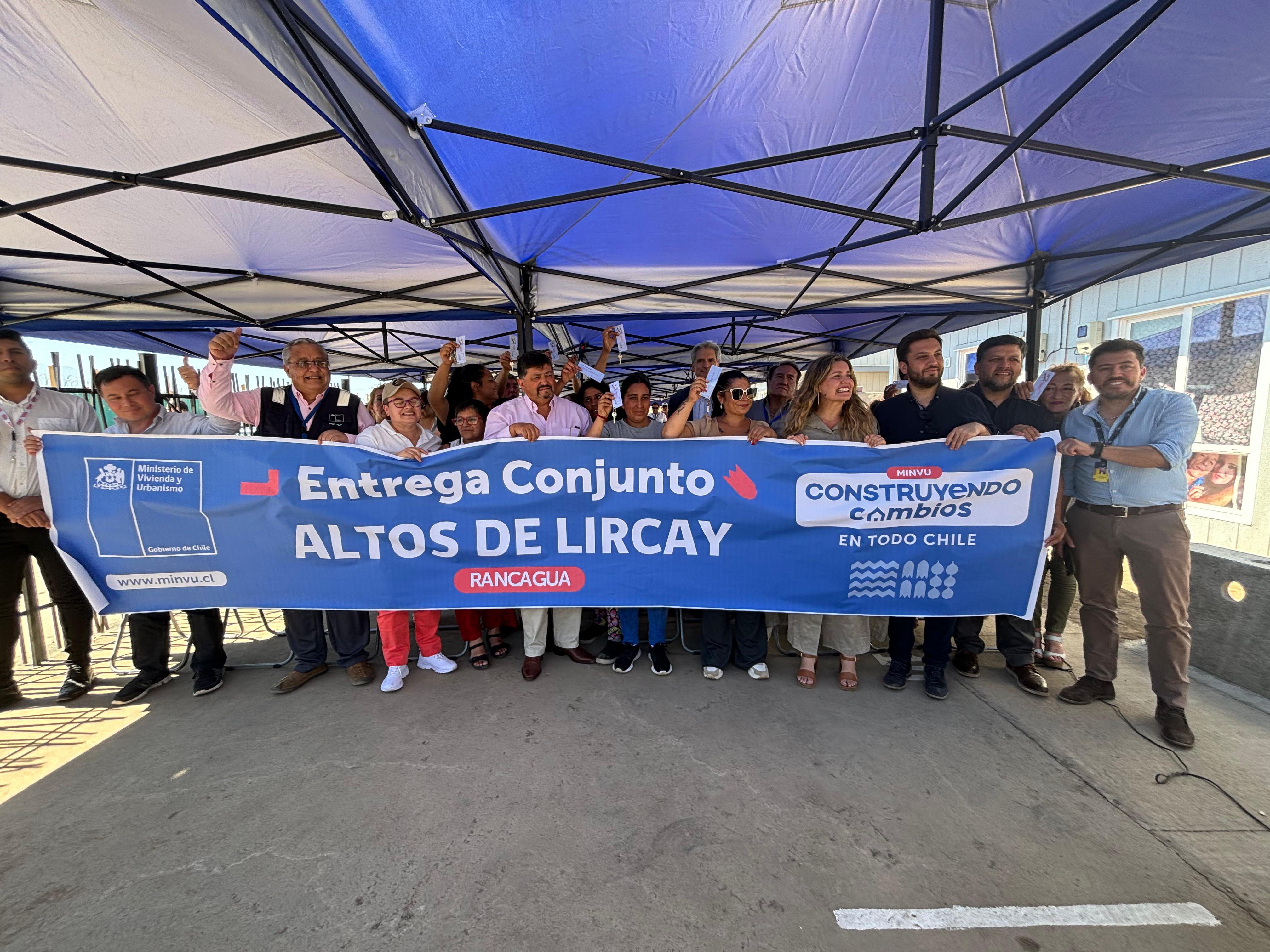 Ministra (s) de Vivienda y Urbanismo entrega en Rancagua el primer condominio industrializado del país