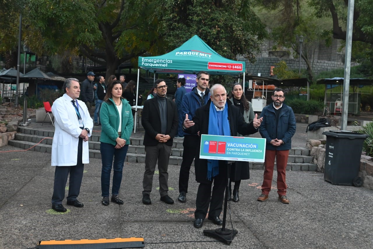 Gobierno anuncia puntos de vacunación en Parquemet para reforzar campaña contra la influenza