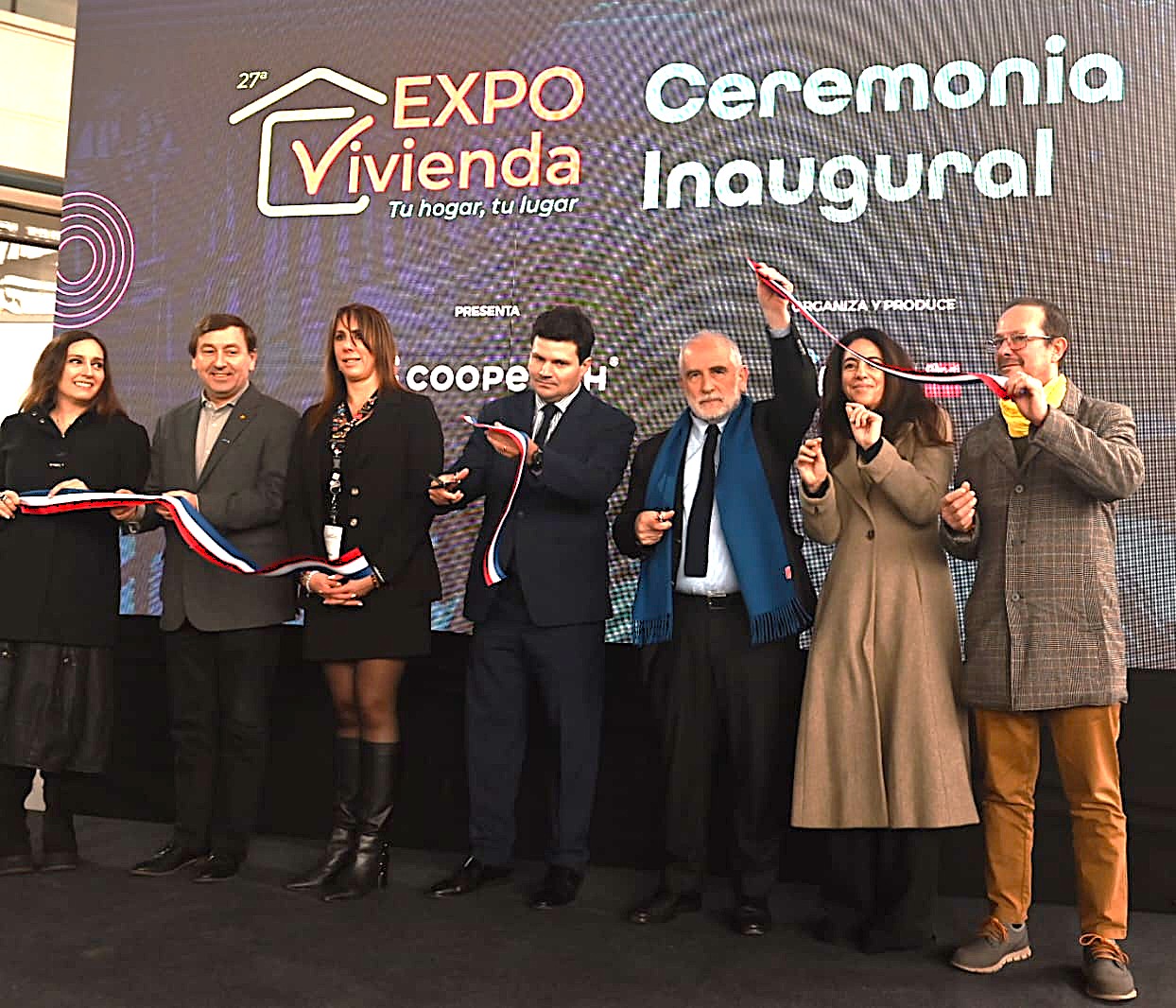 Ministro Montes encabeza la inauguración de la feria con oferta inmobiliaria más importante del país