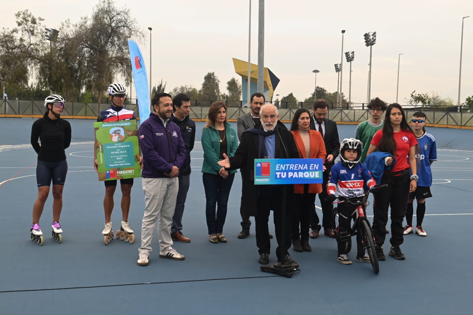 Minvu presenta horario de funcionamiento exclusivo para entrenamiento de deportistas de mediano y alto rendimiento en cuatro parques de la red Parquemet