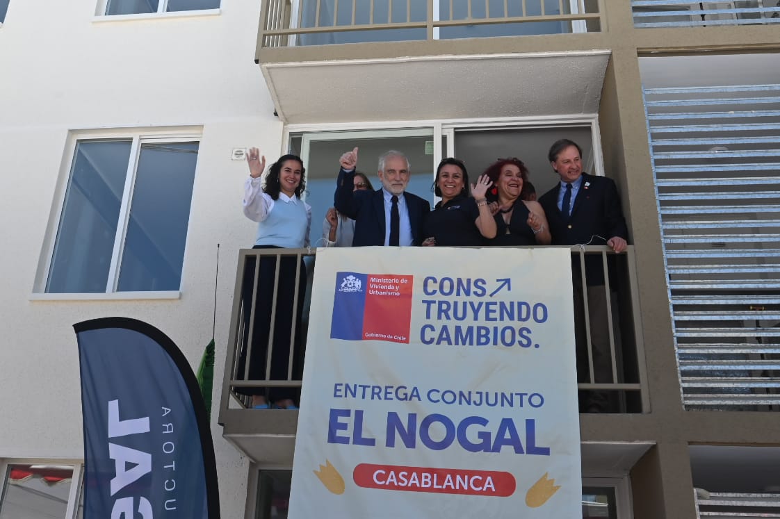 Ministro Montes entrega 192 viviendas en Casablanca y comuna supera meta del Plan de Emergencia Habitacional