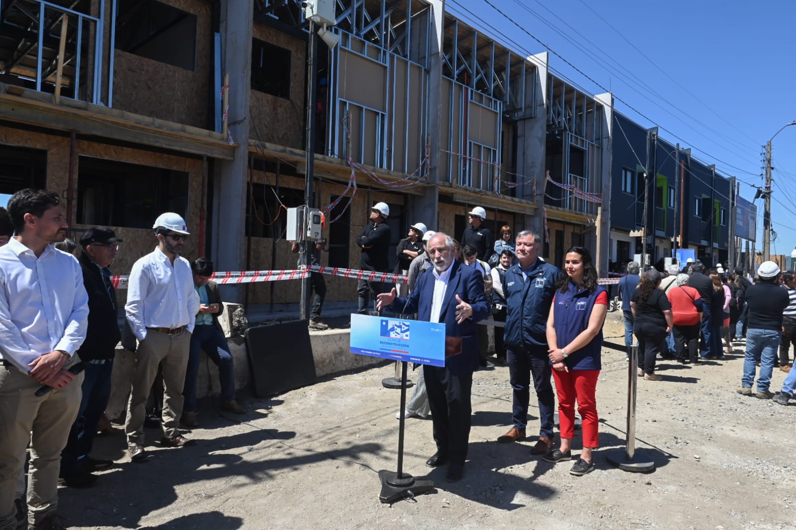 Minvu avanza con la reconstrucción en Viña del Mar e inicia obras de 84 viviendas en El Olivar