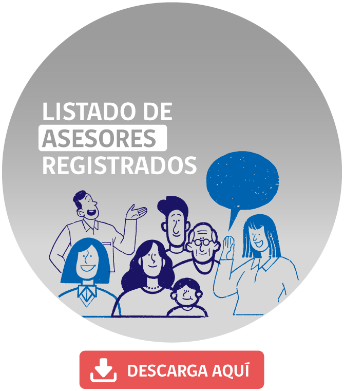 LISTADO DE ASESORES REGISTRADOS