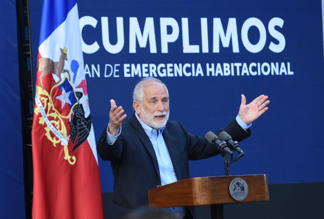 Discurso ministro Carlos Montes en acto de cumplimiento del Plan de Emergencia Habitacional