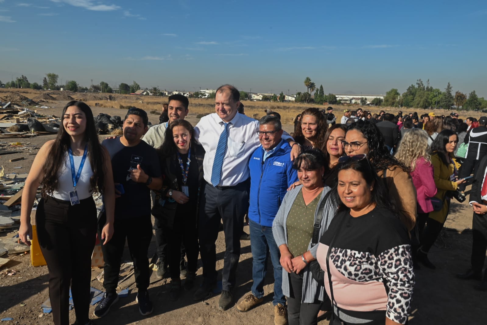 Ministro Poduje anunció entrega de terreno en Ciudad Parque Bicentenario de Cerrillos para dar solución habitacional a 828 familias