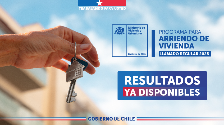 Minvu informa que ya están disponibles los resultados del llamado de 2025 al subsidio de arriendo regular