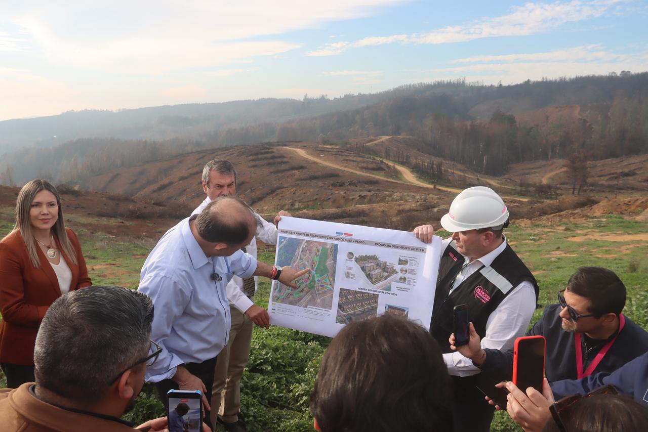 Reconstrucción: Ministro Poduje presentó avance de Ríos de Chile y acelera plazos para iniciar obras este año