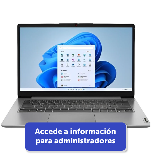 accede a información para administradores 