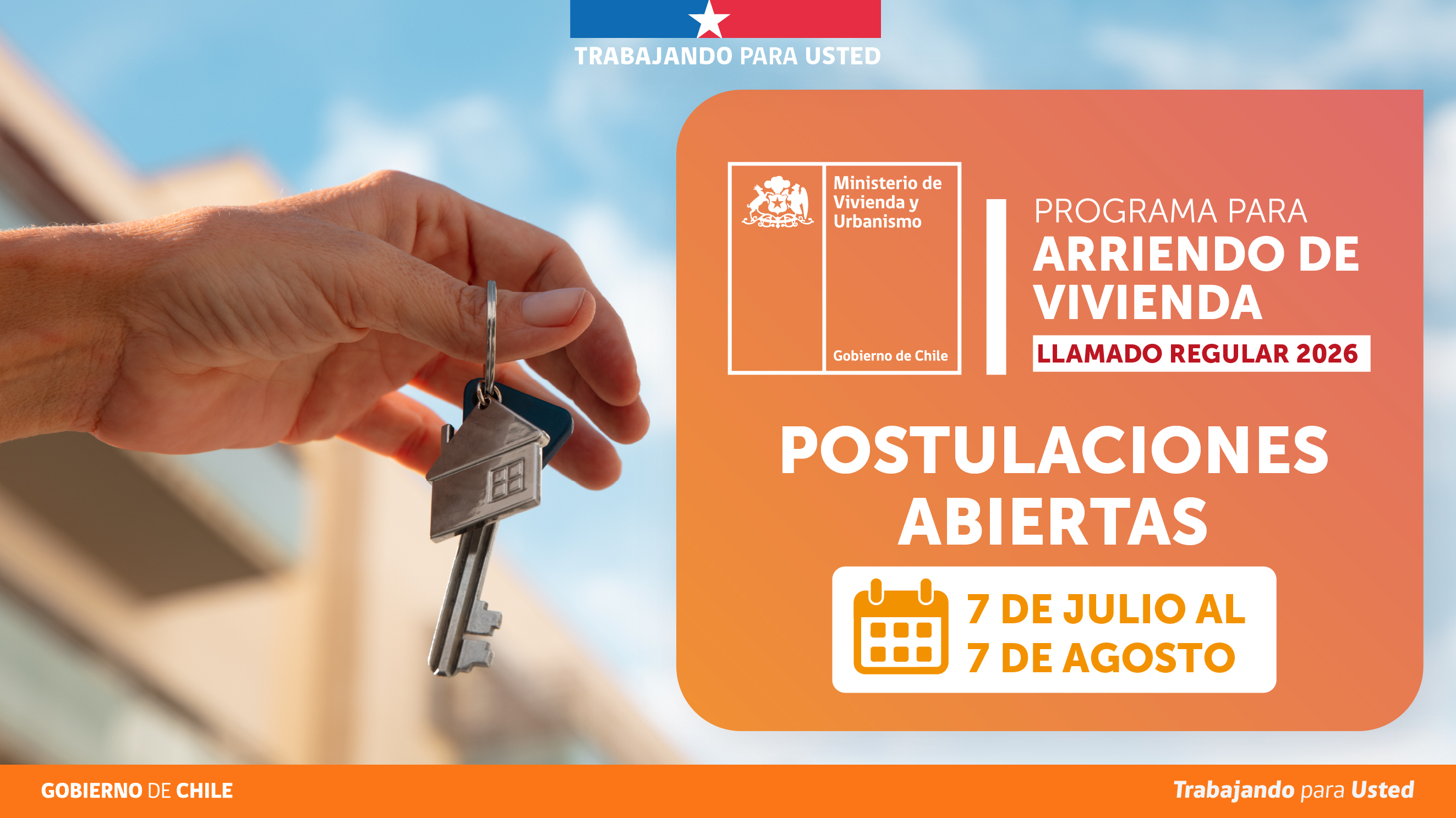 Minvu anuncia la apertura del llamado al Subsidio de Arriendo de 2026