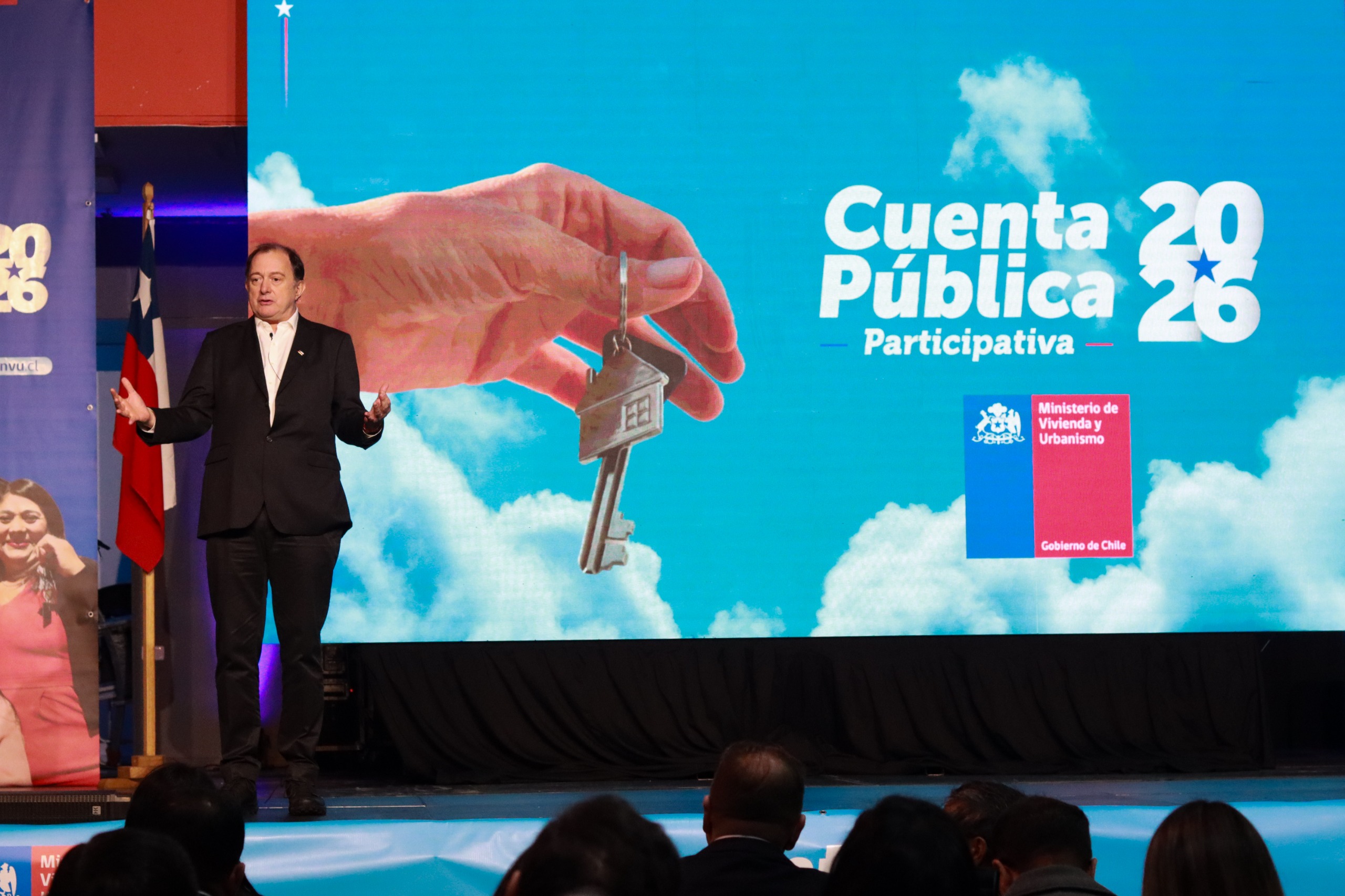 Ministro Poduje encabeza Cuenta Pública 2026 anunciando un ministerio en terreno como enfoque de su gestión